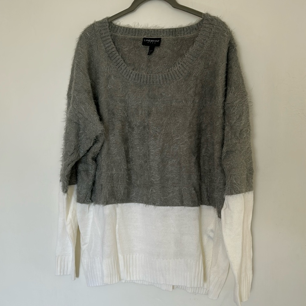 NWOT Lane Bryant 26/28 Eyelash Sweater